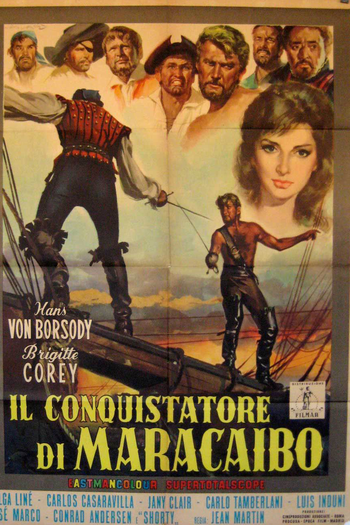 Poster de Filme O Conquistador de Maracaibo (1961)