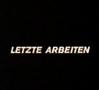 Rainer Werner Fassbinder - Last Works 