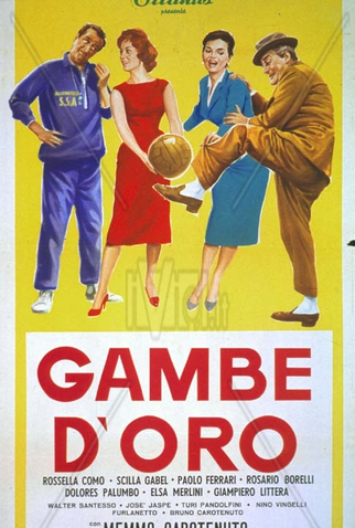 Poster 1 de Filme Pernas de Ouro (1958)