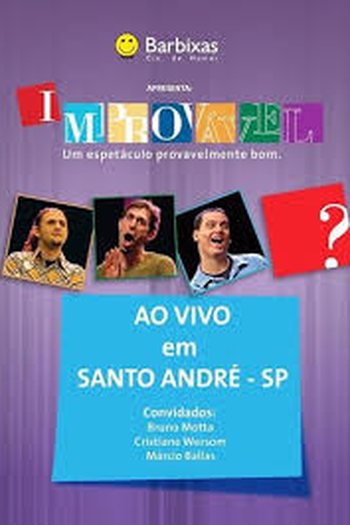 Poster de Filme   Improvável - Ao vivo em Santo André (2013)
