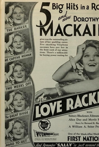 Poster 1 de Filme The Love Racket (1929)