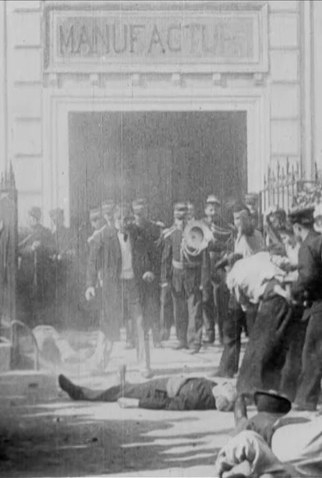 Poster 1 de Curta La grève (1904)