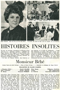 Monsieur Bébé - Poster / Capa / Cartaz - Oficial 1