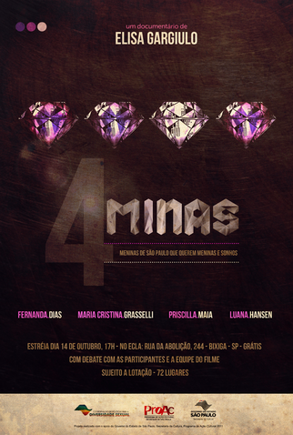 Poster 1 de Filme 4 Minas (2012)
