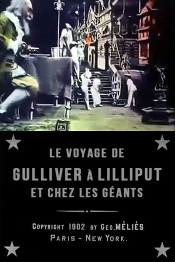 Poster de Curta As Viagens de Gulliver (1902)