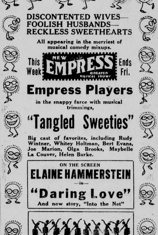 Poster 1 de Filme Amor Atrevido (1924)