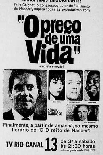 Poster de TV O Preço de Uma Vida (1965)