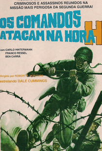 Os Comandos Atacam na Hora H - Poster / Capa / Cartaz - Oficial 1