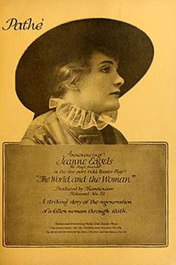 Poster de Filme The World and the Woman (1916)