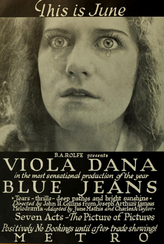Poster 1 de Filme Blue Jeans (1917)