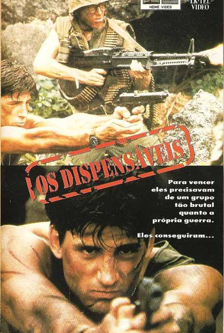 Poster 1 de Filme Os Dispensáveis (1988)