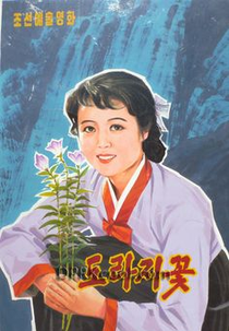 A Broad Bellflower (도라지꽃)