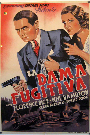 Poster de Filme A Dama Fujitiva (1934)