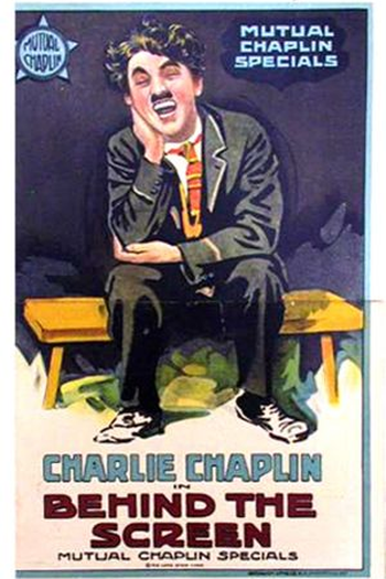 Poster de Curta Carlitos no Estúdio (1916)