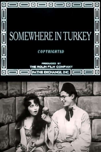 Poster de Curta Somewhere in Turkey (1918)