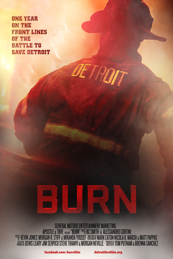 Poster de Filme Burn (2014)