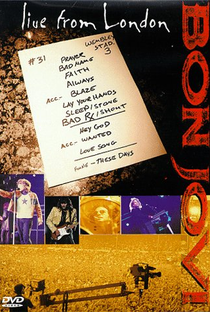 Bon Jovi - Live From London - Poster / Capa / Cartaz - Oficial 1