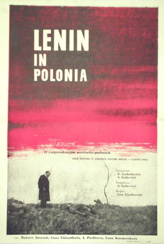 Poster 1 de Filme Lenin na Polônia (1966)