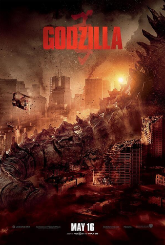Poster 10 de Filme Godzilla (2014)