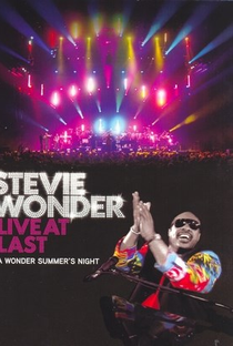 Stevie Wonder: Live at Last - Poster / Capa / Cartaz - Oficial 1