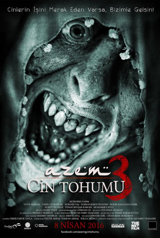 Poster 1 de Filme Azem 3: Cin Tohumu (2016)