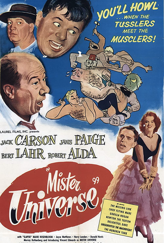 Poster 1 de Filme Mister Universe (1951)