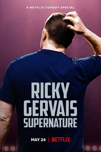 Poster de Filme Ricky Gervais - SuperNatureza (2022)