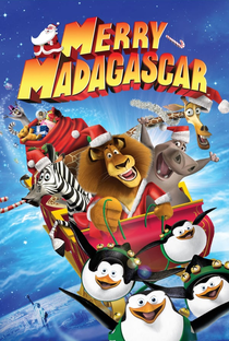 Feliz Natal Madagascar - Poster / Capa / Cartaz - Oficial 2