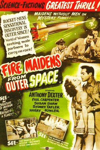  de Filme Fire Maidens from Outer Space (1956)