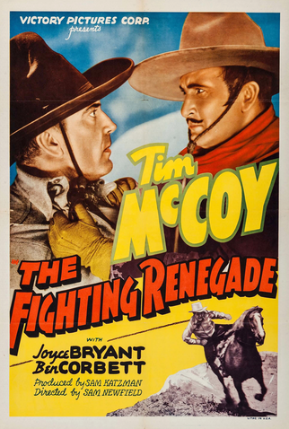 Poster 1 de Filme The Fighting Renegade (1939)