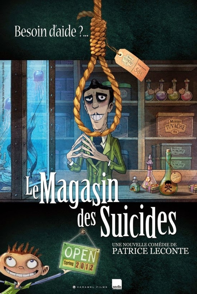 Pitada de Cinema Cult: A Pequena Loja De Suicídios (Le Magasin Des Suicides)