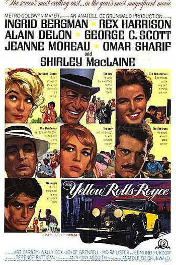 Poster de Filme O Rolls-Royce Amarelo (1964)