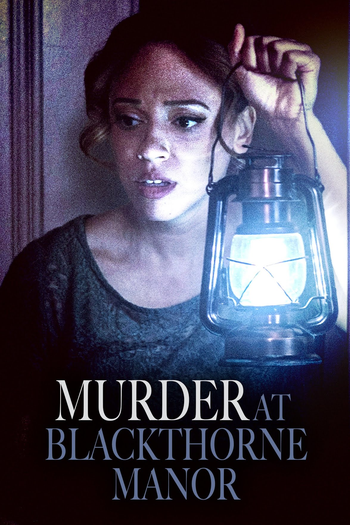 Poster de Filme Murder at Blackthorne Manor (2023)