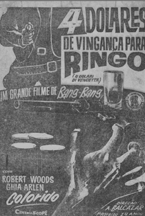 4 Dólares de Vingança para Ringo - Poster / Capa / Cartaz - Oficial 5