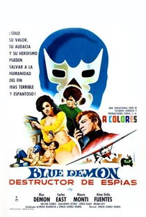 Blue Demon Destructor de Espías - Poster / Capa / Cartaz - Oficial 1