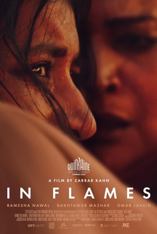 Poster 1 de Filme Em Chamas (2023)