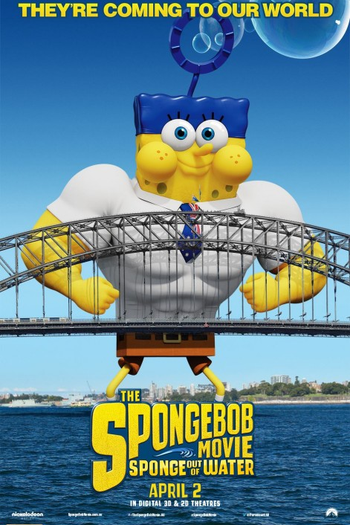  de Filme Bob Esponja: Um Herói Fora D'Água (2015)