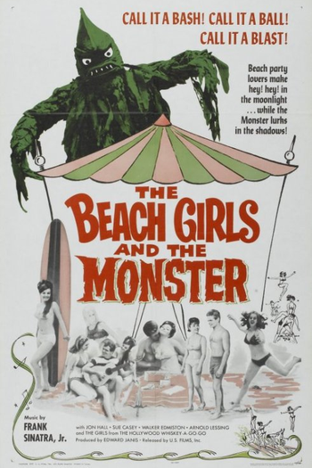  de Filme The Beach Girls and the Monster (1965)