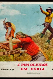 Quatro Pistoleiros em Fúria - Poster / Capa / Cartaz - Oficial 1