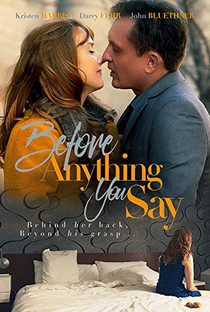 before anything you say - Poster / Capa / Cartaz - Oficial 1