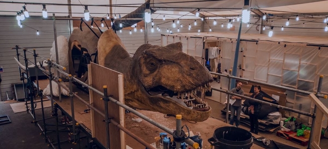 Veja a criação e bastidores com animatrônicos de Jurassic World