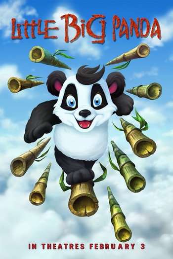 Poster de Filme Pequeno Grande Panda (2011)