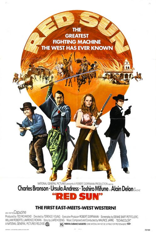 Poster 1 de Filme Sol Vermelho (1971)