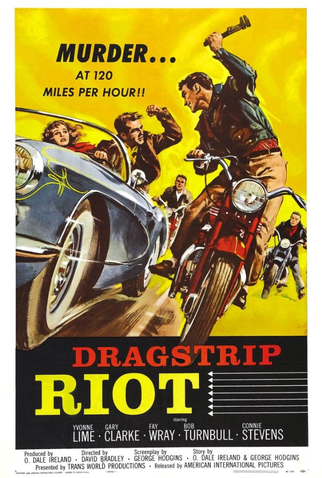Poster 1 de Filme Dragstrip Riot (1958)