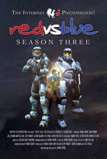 Red Vs Blue (3ª Temporada) - Poster / Capa / Cartaz - Oficial 1