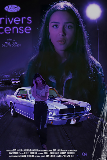  de Curta Olivia Rodrigo: Drivers License (2021)