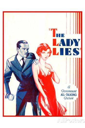 Poster de Filme Mentiras de Mulher (1929)