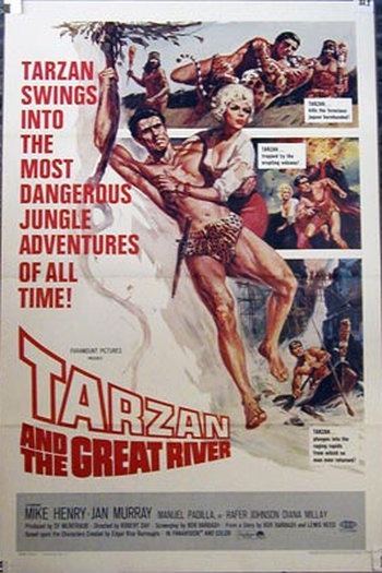 Poster de Filme Tarzan e o Grande Rio (1967)