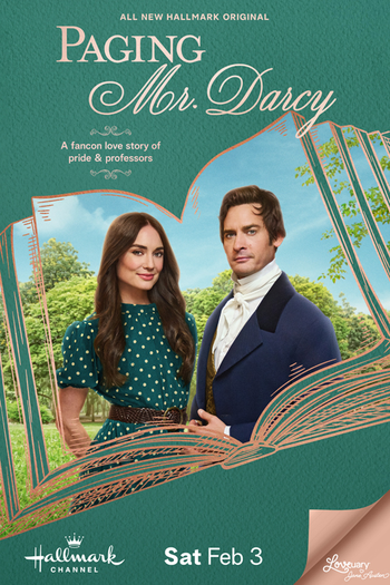 Poster de Filme Paging Mr. Darcy (2024)
