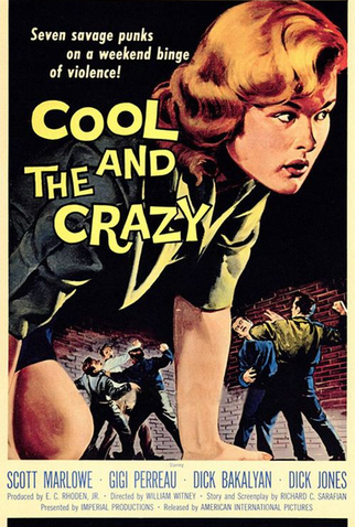 Poster 1 de Filme The Cool and the Crazy (1958)